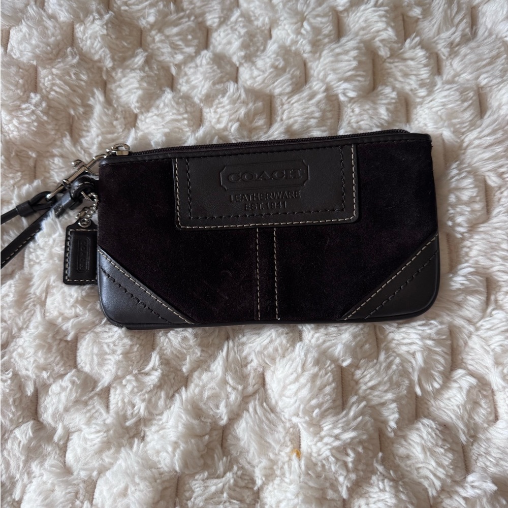 Coach Dark Brown Leatherware Bag